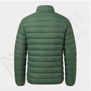 Veste matelassée personnalisée de nouveau style avec manteau matelassé de haute qualité en gros avec logo personnalisé et veste matelassée de conception pour homme - Product Image 3