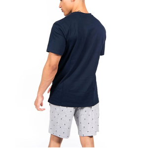 Conjunto de Dos Piezas de Primera Calidad, Personalizable, Primaveral, Informal para Hombre, Transpirable, de Secado Rápido, Camiseta Corta de Lona y Algodón - Product Image 4