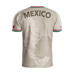 Maillot de football américain personnalisé à manches courtes, imprimé numériquement, respirant et à séchage rapide pour hommes, collection 2026 Équipe européenne - Product Image 6