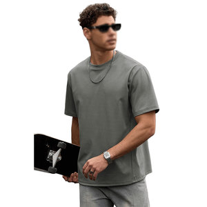 ผู้ผลิตเสื้อผ้าจากโรงงานโดยตรง เสื้อยืดผู้ชายทรงริงเกอร์ น้ำหนักเบา ทันสมัย แฟชั่นล้ำสมัย เสื้อยืดผู้ชาย - Product Image 2