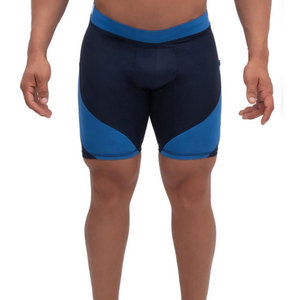 Shorts de compression unis taille mi-haute respirants en Spandex/Polyester de haute qualité pour le sport et le fitness, fabriqués au Pakistan - Product Image 1