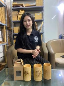 Premium Bamboo Fiber Coffee <b>Cup</b> <b>Reusable</b> Eco Friendly Mug with Custom Logo from Vietnam - Product Image 4