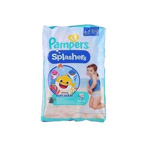 Couches-culottes de bain Premium Pampers Splashers conçues pour les jeux aquatiques avec un ajustement sécurisé et une protection contre les fuites - Product Image 5