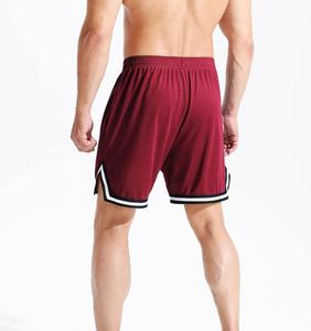 กางเกงวิ่งออกกำลังกายผู้ชายขาสั้นผ้าโพลีเอสเตอร์แห้งเร็วแบบเชือกผูกเชือกแห้งเร็วกางเกงวิ่งออกกำลังกาย - Product Image 2