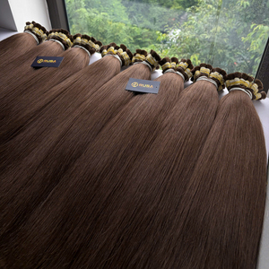 Extensions de cheveux naturels vierges vietnamiens Rusa Hair Hanoi en vrac 100g, double trame machine, super double drawn, toutes couleurs, style 1 - Product Image 2