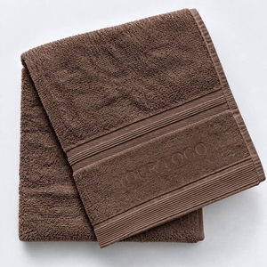 Serviette de toilette en coton avec logo personnalisé, douce et absorbante, pour hôtel et spa - Product Image 4