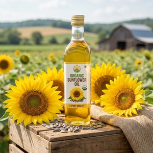 Healthy Refined Sunflower Seed Oil Premium Edible Oil for Deep Frying Baking and Commercial Culinary <b>Applications</b> - Product Image 5