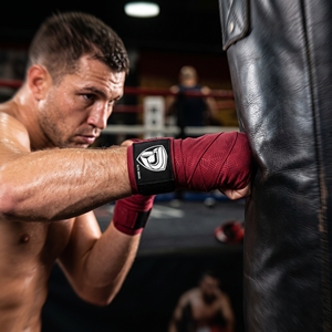ผ้าพันมือ Dumela Cotton แบบสั่งทำพิเศษ สำหรับมวยไทย MMA คิกบ็อกซิ่ง ฝึกซ้อมต่อสู้ ขนาด L - Product Image 3