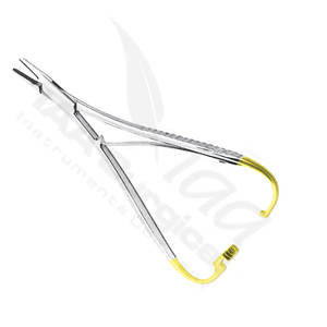 Pinza Portaagujas Olsen Hegar Manual de Alta Calidad, Tijeras de 17 cm, Instrumentos Quirúrgicos de Acero Inoxidable, Portaagujas para Sutura, CE - Product Image 4