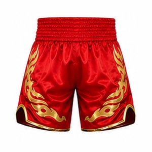 กางเกงมวยไทยสั่งทำขายส่ง น้ำหนักเบา สำหรับฝึกซ้อมและแข่งขันสำหรับผู้ชาย พร้อมลายพิมพ์แบบซับลิเมชั่น - Product Image 4