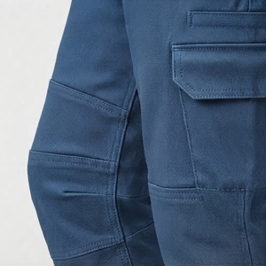 Pantalon cargo décontracté pour homme, coupe droite, avec poches fonctionnelles pour la randonnée, les voyages en plein air et le travail - Product Image 5