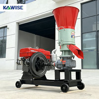 Petite machine à granulés de bois diesel pour le traitement des résidus de riz et des biomasses agricoles