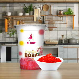 Té negro de melocotón y lichi con sabor afrutado en tazas - Product Image 2