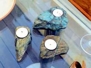 Porte-bougie personnalisé, porte-bougie à la bougie chauffe-plat avec taille et design personnalisés, porte-bougie en pierre, bougies en marbre d'Inde - Product Image 5