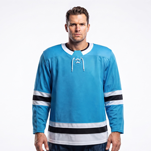 Maillot de hockey sur glace pour hommes, maillots de hockey de haute qualité, vêtements d'entraînement, maillot de hockey sur glace à manches longues - Product Image 6