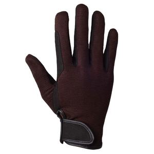 Guantes de equitación ecuestres profesionales Guantes de equitación personalizados Cuero sintético para hombres Guantes de equitación antidivisión. - Product Image 1