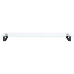 Soporte de Monitor de Vidrio Templado y Metal Negro de 39.4"x13.8"x3.1" - Product Image 4