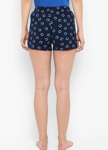 Shorts de Mujer con Estampado de Puntos, Cintura Elástica, Tejido Casual, Transpirable, Corte Regular - Product Image 3