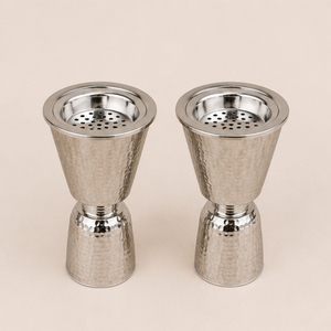 Luxury Hammered Stainless Steel Bakhoor Burner Arabic Style Silver Metal Mabkhara Oud Charcoal Incense Holder For Home <b>Decor</b> - Product Image 1