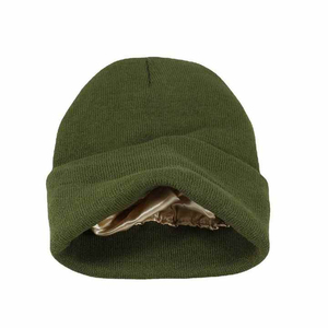 Fine Knit Beanie Hat Soft Smooth Stretch Winter <b>Cap</b> Plain Casual Unisex Headwear Custom Embroidery Acrylic OEM ODM Wholesale - Product Image 6