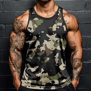 Débardeur en polyester pour hommes, séchage rapide, léger, pour la gym, vente en gros, commande en gros, production en usine, international - Product Image 5