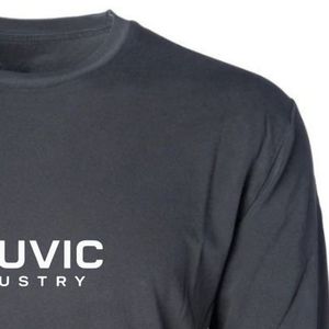 T-shirt à manches longues en coton premium pour homme, tissu jersey 180 g/m², doux et décontracté, fabrication en gros OEM - Product Image 5