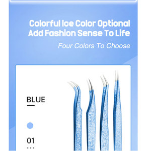 แหนบต่อขนตาแบบสั่งทำพิเศษ แหนบต่อขนตาปลายไฟเบอร์ แหนบต่อขนตาแบรนด์ส่วนตัว - Product Image 4