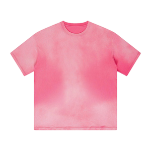 Camiseta de algodón teñido Pantone de gran tamaño minimalista 160gsm Street Style Vietnam - Product Image 5