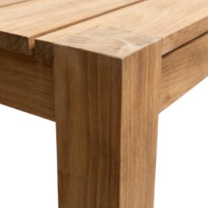 Mesa de Comedor Cuadrada de Madera Maciza Moderna, Diseño Minimalista, Duradera, para 4 Personas, Mueble Estable para el Hogar - Product Image 3