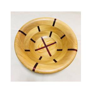 Bol en bois de luxe en résine époxy sans BPA, fait main, écologique, centre de table et accessoire de service de cuisine - Product Image 3