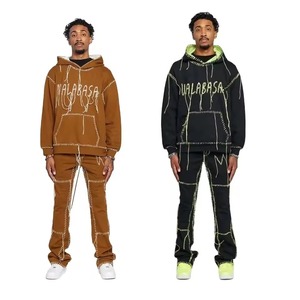OEM Custom Tracksuit Manufacturer Wholesale Athletic Sportswear Jogger Set Private Label Gym Training Clothing Factory - Product Image 4