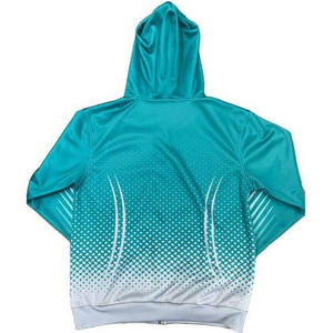 Sublimation Print Men's Winter Fleece Zipper Hoodie 100% <b>Polyester</b> Quick Dry Windproof Anti-Shrink Breathable Sweatshirt Sale - Product Image 2