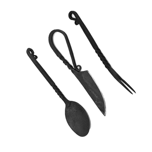 Functional Dining Cutlery Set Stainless Steel Tableware Spoons Forks Knives Balanced <b>Flatware</b> for Home Restaurant Resort plus - Product Image 3
