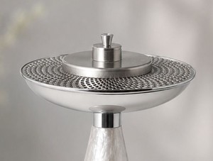 Quemador de Incienso Metálico Moderno de Lujo Hecho a Mano, Decorativo para el Hogar, Aromatizante Anti-Olores, Mabkhara - Product Image 2