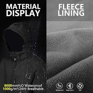 Veste softshell pour homme tendance de Boomletcorp - Coupe-vent, confortable et respirante pour l'hiver - Product Image 2