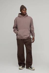 <b>Custom</b> Screen Print Design Cotton Fleece Sun Fade Men's Graphic Hoodies Streetwear Pullover Sweatshirt Manufacturer Supplier OEM - Product Image 5