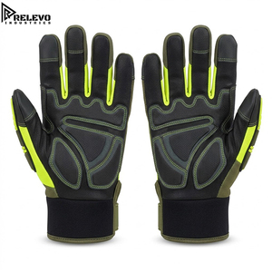 Equipo de Protección Contra Impactos de Alta Resistencia, Color Verde Oliva y Amarillo Neón, Anti-Vibración, OEM/ODM - Product Image 3