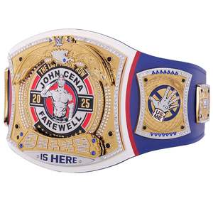 Ceinture de championnat réplique bleue John Cena Farewell Tour SummerSlam 2025 - Product Image 4