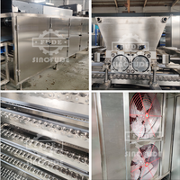 Machine à fabriquer des pépites de chocolat en acier inoxydable SINOFUDE, ligne de production de chocolat automatique multifonctionnelle