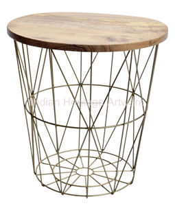 Ensemble de table basse moderne en aluminium de haute qualité pour salon, meubles de maison IHA IHAT278 - Product Image 5