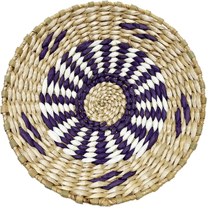 Handmade Woven Wall Basket Decor Set Eco-Friendly Wall <b>Hanging</b> Art For Living Room Bedroom Wall For Farmhouse Home Decoration - Product Image 6