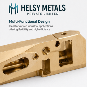 High Precision VMC Machined Stainless Steel/Brass Linear <b>Guide</b> Housing for Machining for Industrial Automation Precision - Product Image 4