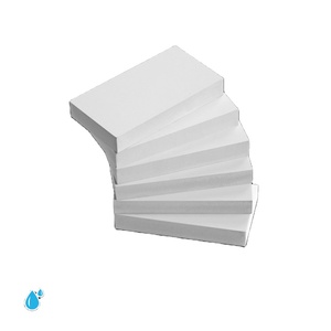 Panneau en mousse PVC WPC blanc de qualité meuble, haute résilience, résistant aux UV, imperméable, épaisseur 10-20 mm, haute densité, pour maison, bureau, salon - Product Image 1