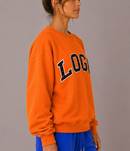 Sudadera de Cuello Alto Holgada para Mujer, de Alta Calidad, 100% Algodón Tejido, Manga Corta, Ecológica, para Invierno - Product Image 2