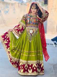 Último Modelo de Vestido Tradicional Indio, Pakistaní y Afgano para Mujer 2026, Cómodo y de Estilo Moderno - Product Image 2