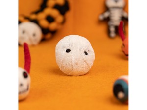 Lot de décorations suspendues pour Halloween en feutre et laine blanche, ornements tête de momie, cadeau pour enfants - Product Image 4