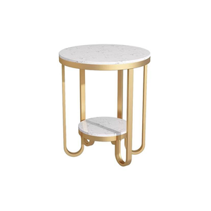 Modern Eco-Friendly <b>Small</b> Gold Stainless Steel Coffee <b>Table</b> for Living Room - Product Image 5