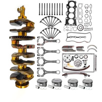 Kit de Révision Moteur Complet 2AZ-FE 2.4L avec Vilebrequin, Bielles, Roulements et Chaîne de Distribution pour Toyota 04111-28080