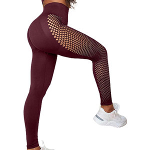 Leggings pour femmes de haute qualité en spandex/polyester, longueur intégrale, séchage rapide, taille élastique, nouveau design personnalisé, pantalons en vente à bas prix - Product Image 5