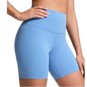 Shorts de cyclisme moulants jaunes taille haute pour femme – Idéal entraînement et tenue décontractée – Nouvelle collection sexy - Product Image 5